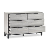 Wooden Chest Of 6 Drawers - Bali
