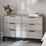 Wooden Chest Of 6 Drawers - Bali