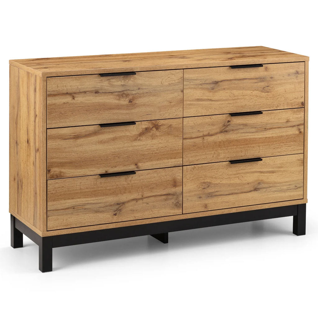 Wooden Chest Of 6 Drawers - Bali