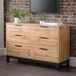 Wooden Chest Of 6 Drawers - Bali
