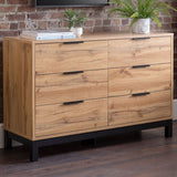 Wooden Chest Of 6 Drawers - Bali