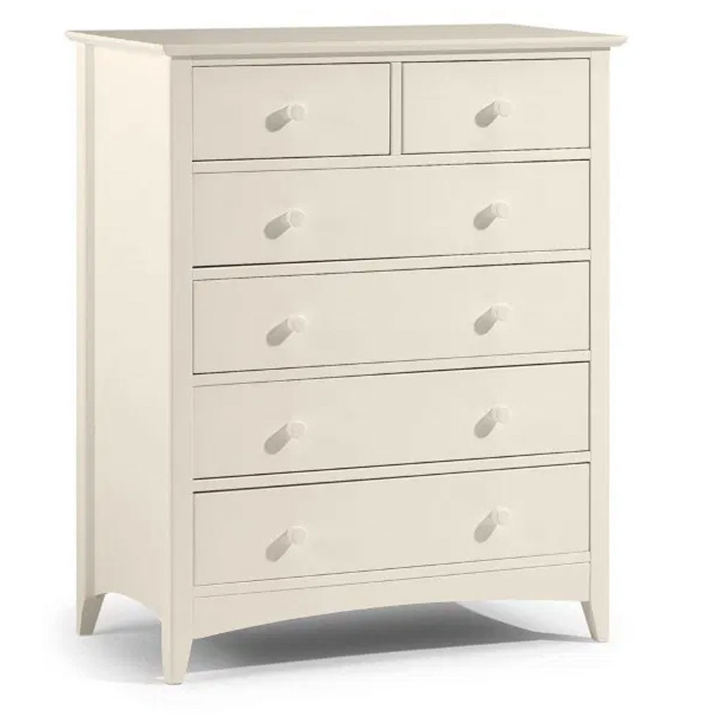 Wooden Chest Of 6 Drawers - Cameo