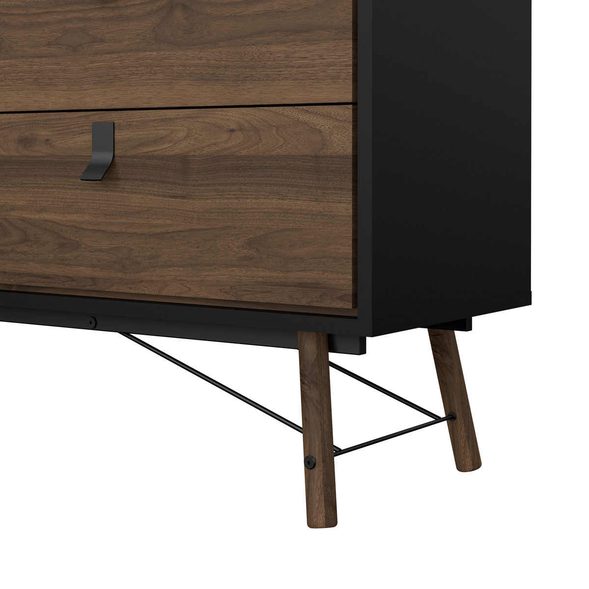 Wooden Chest Of 6 Drawers Double Dresser - Ry