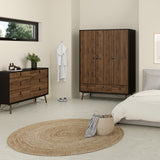 Wooden Chest Of 6 Drawers Double Dresser - Ry