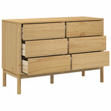 Wooden Chest Of 6 Drawers - Floro