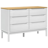 Wooden Chest Of 6 Drawers - Floro