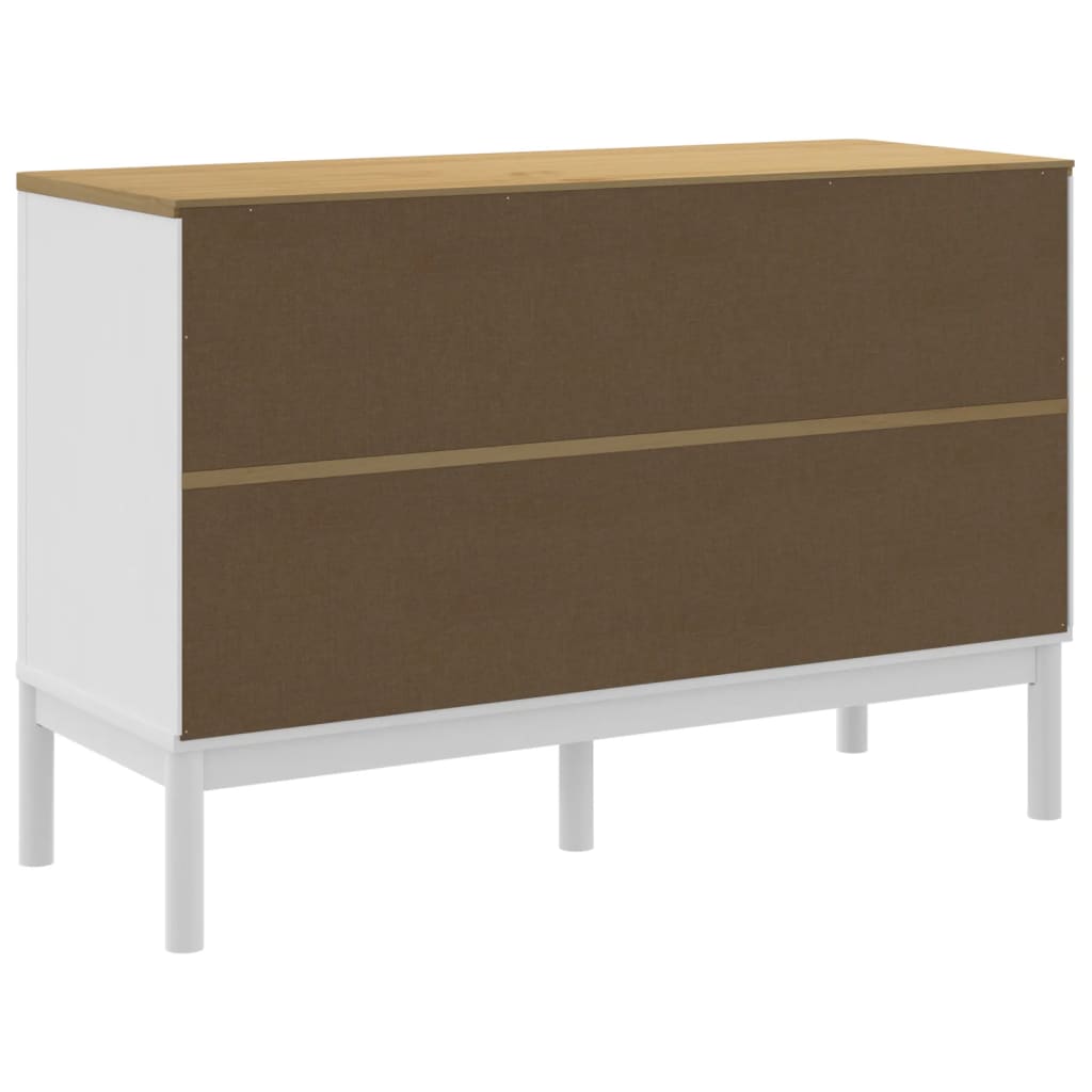 Wooden Chest Of 6 Drawers - Floro