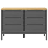 Wooden Chest Of 6 Drawers - Floro