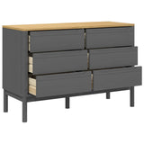 Wooden Chest Of 6 Drawers - Floro
