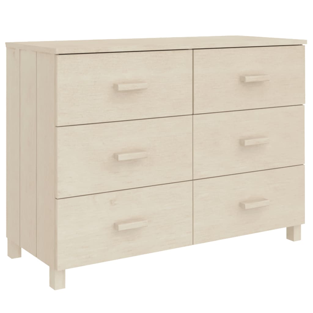 Wooden Chest Of 6 Drawers - Hamar