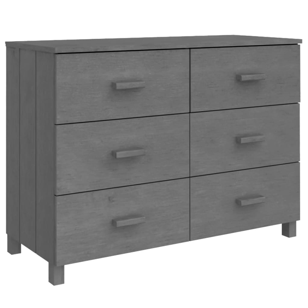 Wooden Chest Of 6 Drawers - Hamar