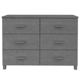 Wooden Chest Of 6 Drawers - Hamar