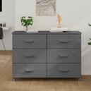 Wooden Chest Of 6 Drawers - Hamar