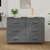 Wooden Chest Of 6 Drawers - Hamar