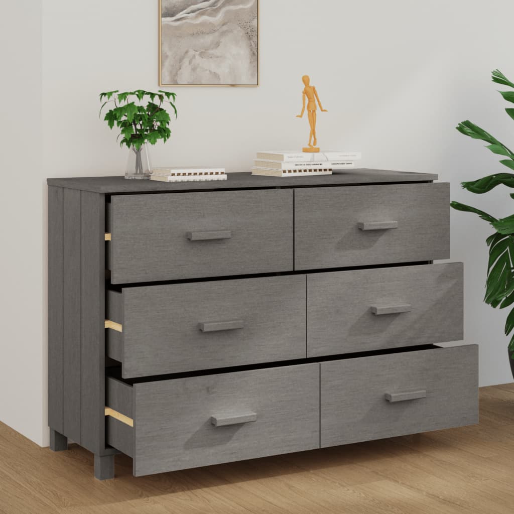 Wooden Chest Of 6 Drawers - Hamar