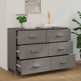 Wooden Chest Of 6 Drawers - Hamar