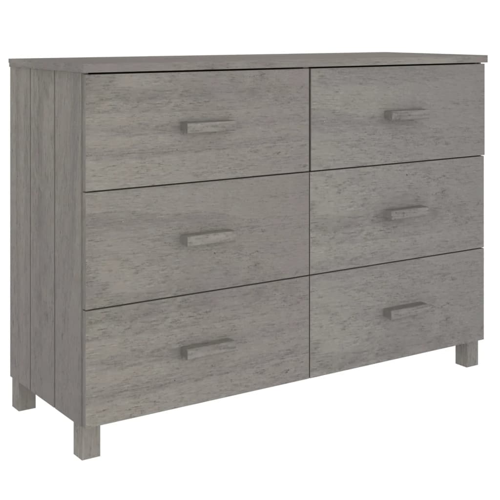 Wooden Chest Of 6 Drawers - Hamar