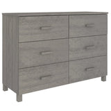 Wooden Chest Of 6 Drawers - Hamar