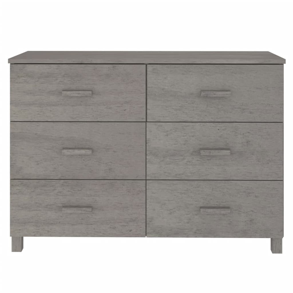 Wooden Chest Of 6 Drawers - Hamar