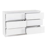 Wooden Chest Of 6 Drawers - Malvern