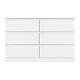 Wooden Chest Of 6 Drawers - Malvern