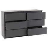 Wooden Chest Of 6 Drawers - Malvern