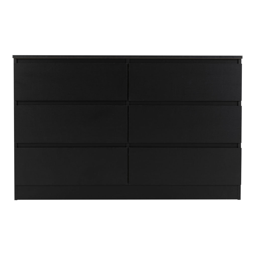 Wooden Chest Of 6 Drawers - Malvern