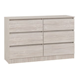 Wooden Chest Of 6 Drawers - Malvern