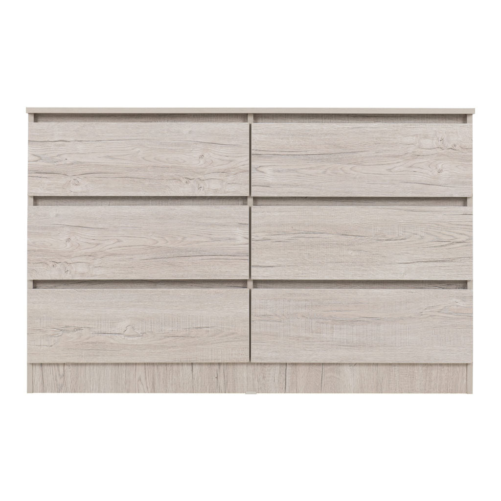 Wooden Chest Of 6 Drawers - Malvern