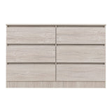 Wooden Chest Of 6 Drawers - Malvern