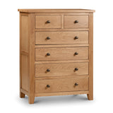 Wooden Chest Of 6 Drawers - Marlborough
