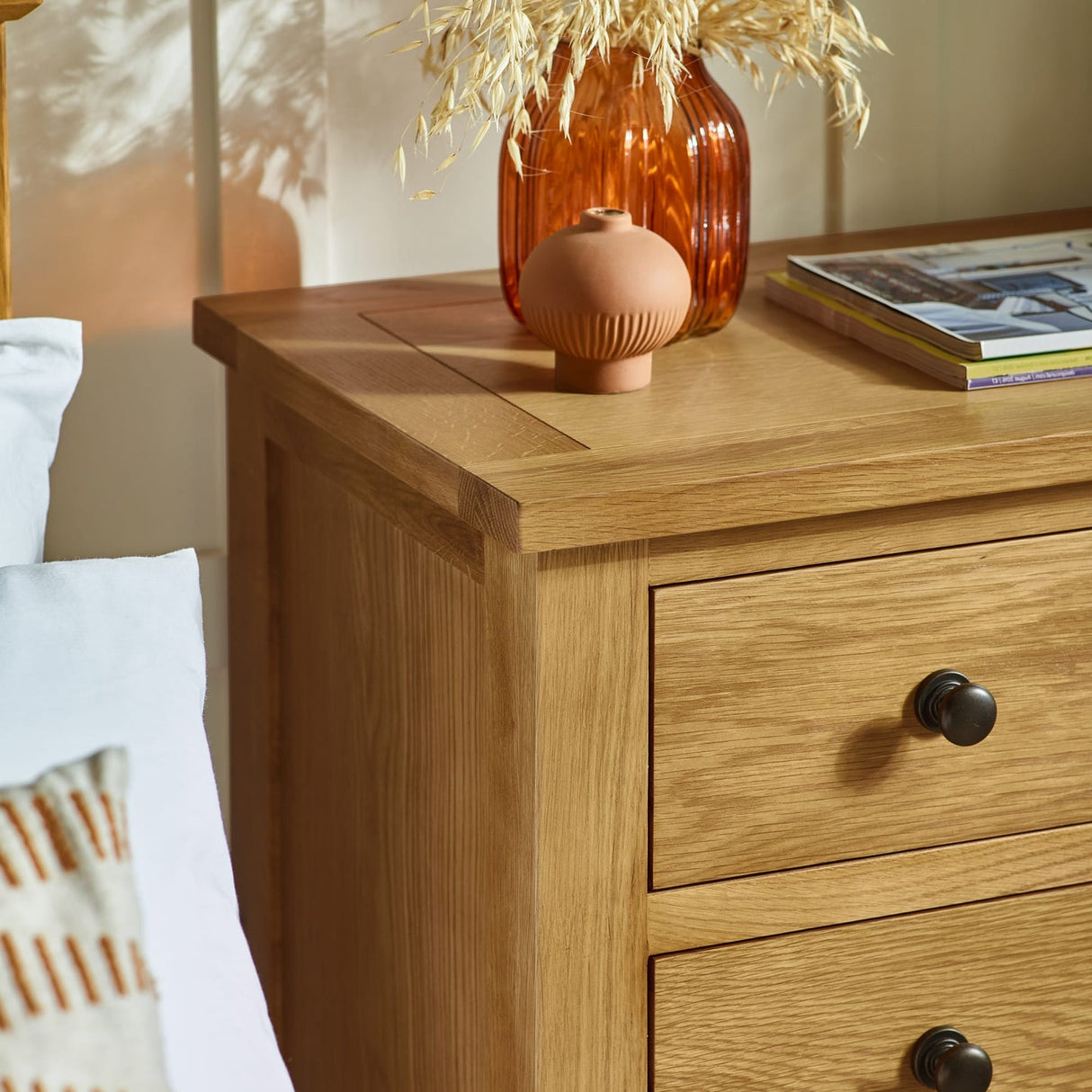 Wooden Chest Of 6 Drawers - Marlborough