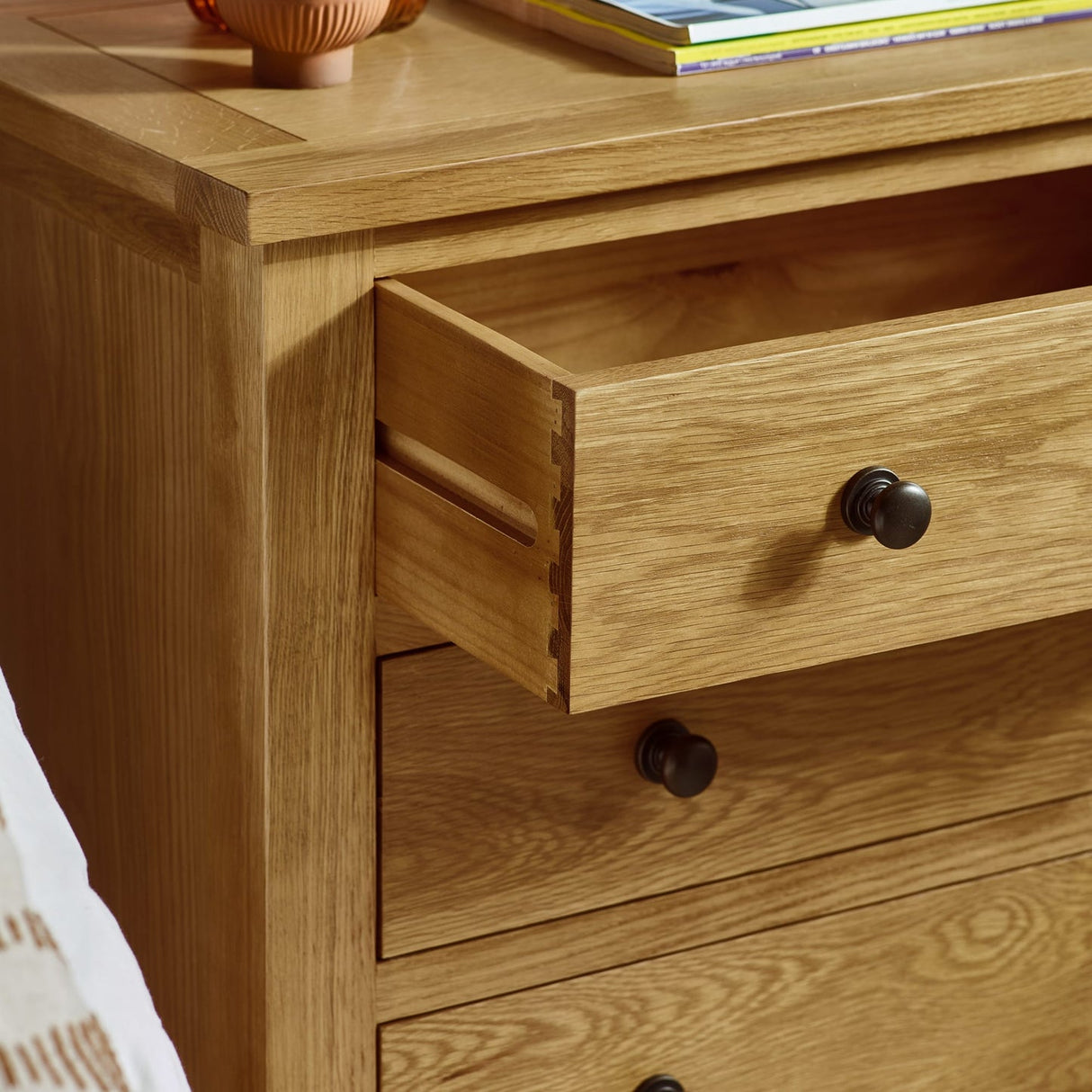 Wooden Chest Of 6 Drawers - Marlborough