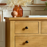 Wooden Chest Of 6 Drawers - Marlborough