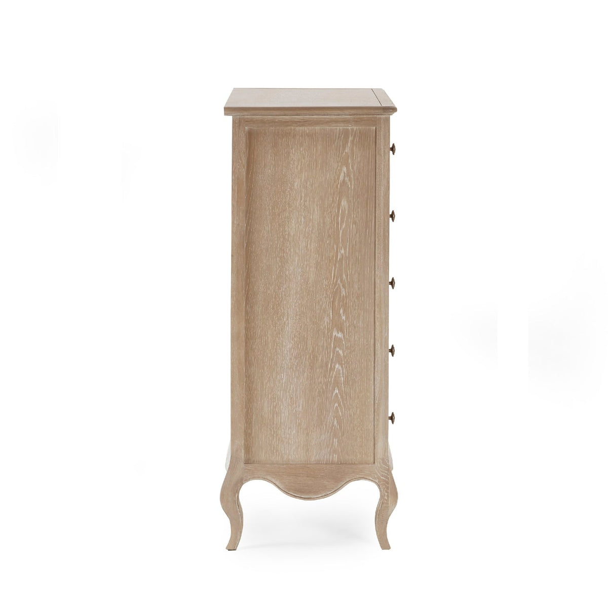 Wooden Chest Of 6 Drawers Narrow - Camille