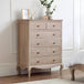 Wooden Chest Of 6 Drawers Narrow - Camille