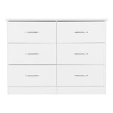 Wooden Chest Of 6 Drawers - Nevada