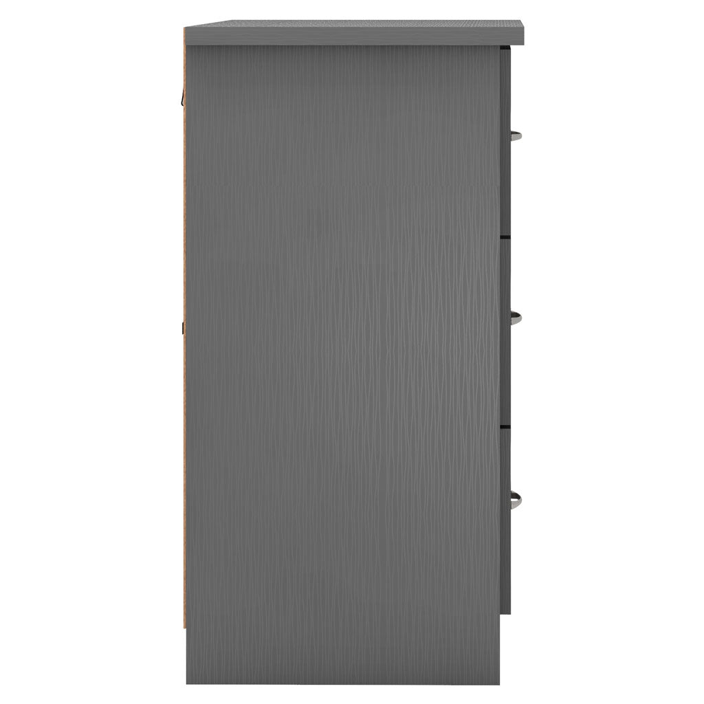 Wooden Chest Of 6 Drawers - Nevada