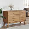 Wooden Chest Of 6 Drawers - Olden