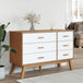 Wooden Chest Of 6 Drawers - Olden