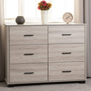 Wooden Chest Of 6 Drawers - Oliver