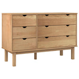 Wooden Chest Of 6 Drawers - Otta