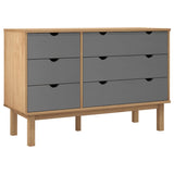 Wooden Chest Of 6 Drawers - Otta