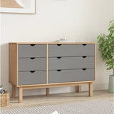 Wooden Chest Of 6 Drawers - Otta