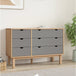 Wooden Chest Of 6 Drawers - Otta