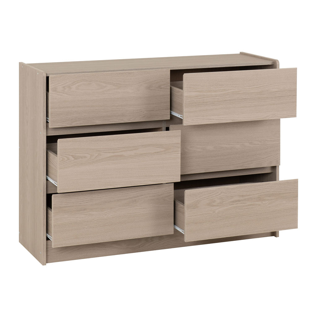 Wooden Chest Of 6 Drawers - Paris