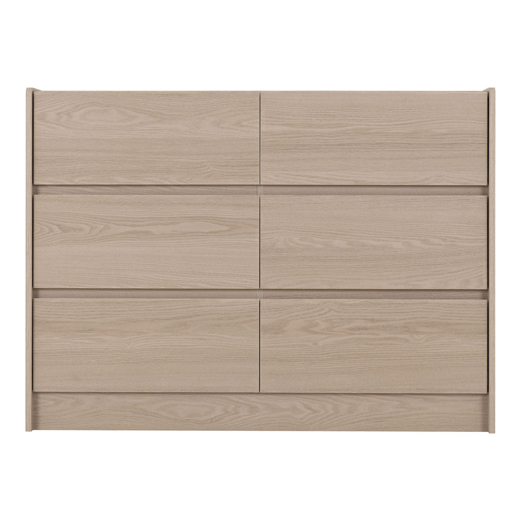 Wooden Chest Of 6 Drawers - Paris