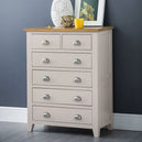 Wooden Chest Of 6 Drawers - Richmond