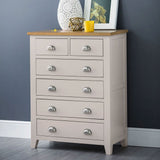 Wooden Chest Of 6 Drawers - Richmond