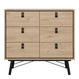Wooden Chest Of 6 Drawers - Ry